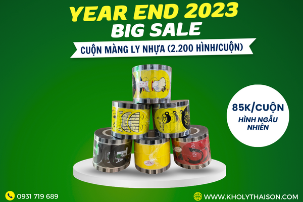 Sale Off Cuộn Màng Ép Ly Nhựa 2200 Hình, Dịp Cuối Năm 2023