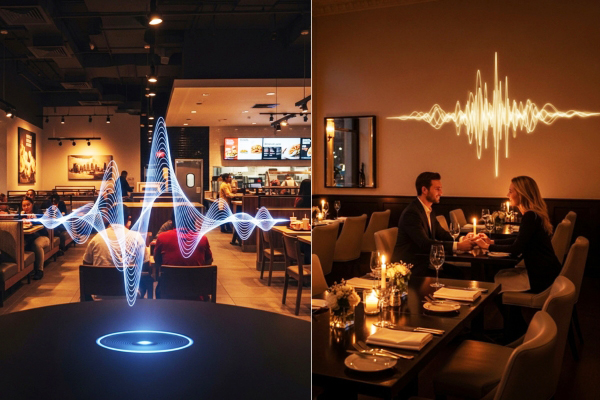 Cách nhịp độ âm nhạc điều phối tốc độ ăn uống và tỷ lệ xoay vòng bàn trong nhà hàng và quán cafe.