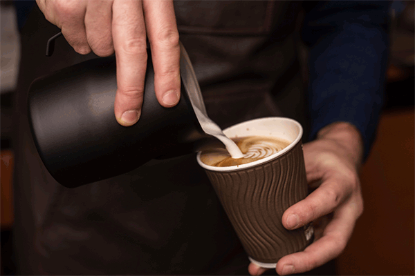 Ly giấy đựng cà phê Latte