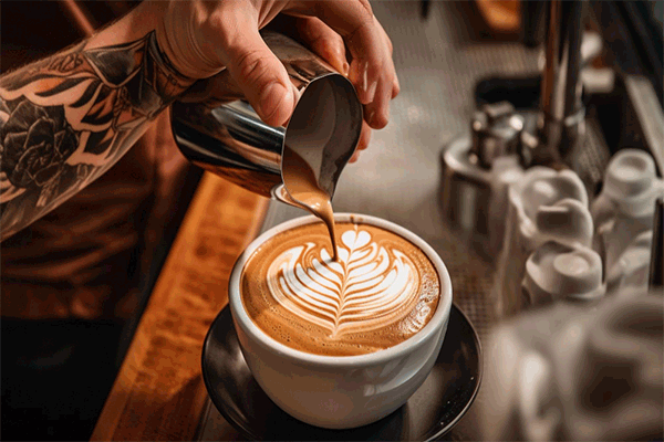 Cách làm cà phê Latte Art