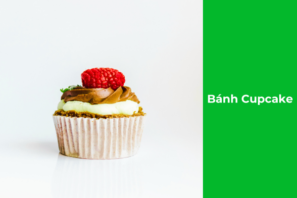 Ảnh minh họa: Món bánh Cupcake cho menu quán cà phê & trà