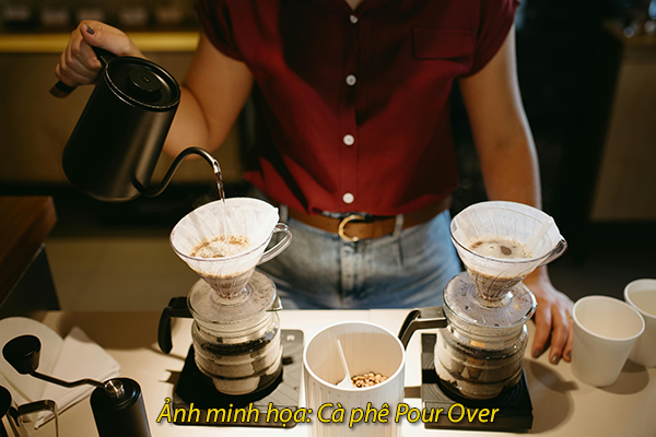 Ảnh minh họa: Món cà phê pour over