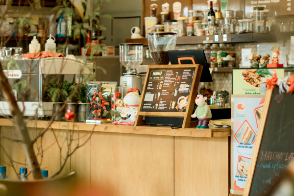 Ảnh minh họa: Màu sắc chủ đạo rất quan trọng đối với không gian quán trà & cafe