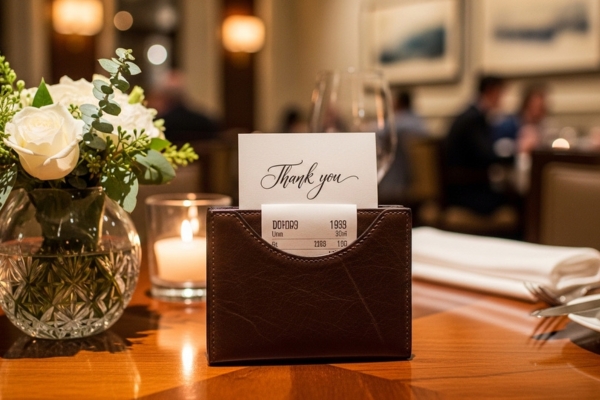 Quy trình thanh toán tinh tế kèm lời cảm ơn chân thành - điểm chạm kết thúc ấn tượng giúp giữ chân khách hàng.