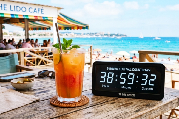 Ứng dụng giới hạn thời gian trong FOMO Marketing để kích thích khách hàng ghé quán ngay lập tức.