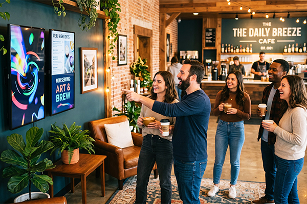 Nâng cao trải nghiệm khách hàng toàn diện khi kết hợp Digital Signage và hệ sinh thái bao bì chuyên nghiệp.