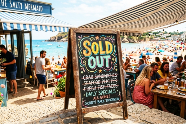 Hiệu ứng khan hiếm số lượng món ăn trong kinh doanh nhà hàng tạo động lực cho thực khách đặt bàn sớm.