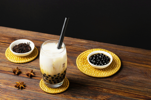 Ảnh minh họa: Topping là điểm nhấn cho các món uống trà sữa.