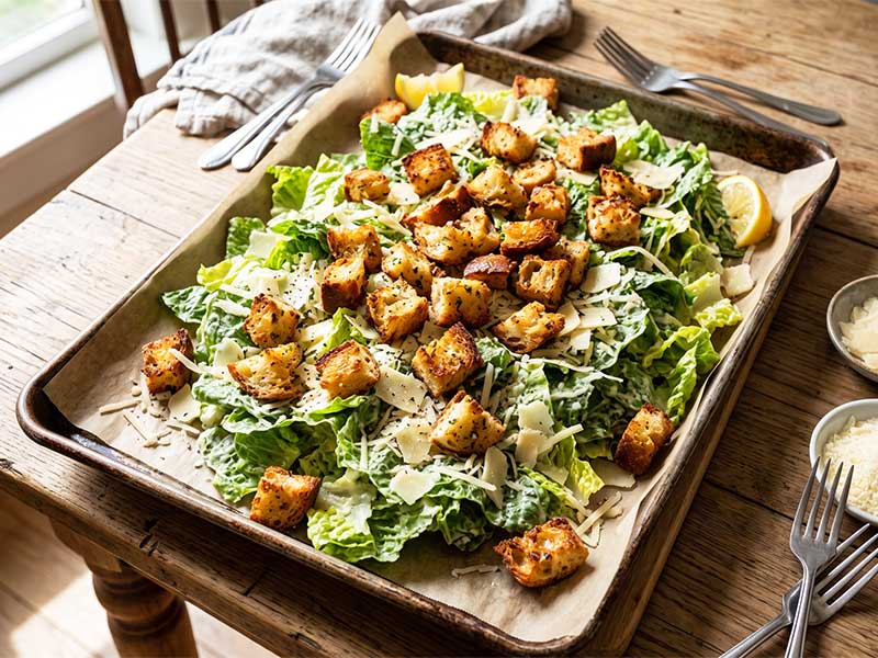 Biến bánh mì cũ dư thừa thành món Croutons hoặc Bread Pudding để kiểm soát lãng phí chi phí thực phẩm cho chủ nhà hàng.