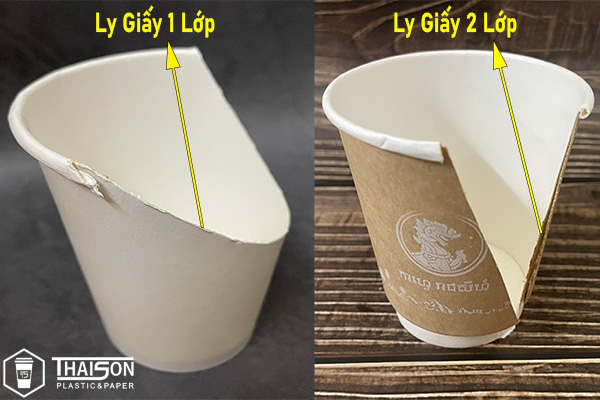 Ly Giấy 2 Lớp Uống Nóng Lạnh - Double Wall Paper Cup