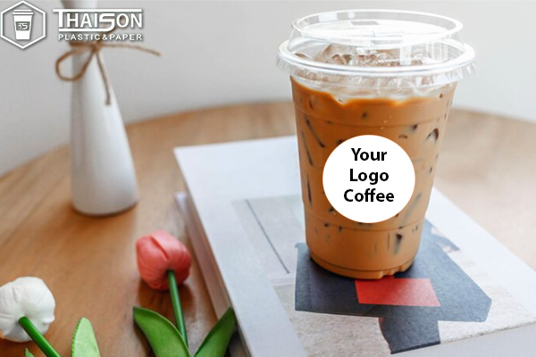 Ảnh minh họa: Ly nhựa in logo cà phê đá