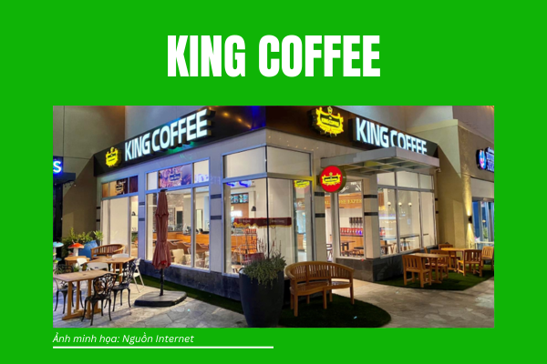 Ảnh minh họa: Cà phê nhượng quyền thương hiệu King Coffee TNI