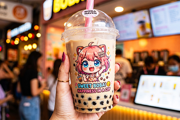 Giải mã sức hút của các hình vẽ ly trà sữa cute trong việc nâng cao trải nghiệm khách hàng trẻ tuổi.