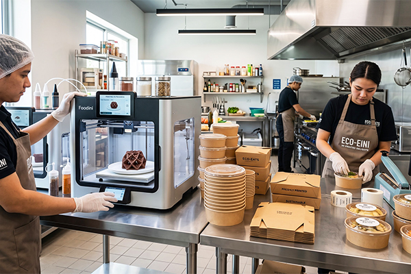 Định hình tư duy bao bì và sáng tạo F&B nhờ áp dụng công nghệ in 3D trong thực phẩm hiện đại.