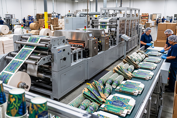 Ứng dụng công nghệ in Flexo sản xuất ly giấy cao cấp, hộp giấy chịu lực nâng cao trải nghiệm khách hàng.